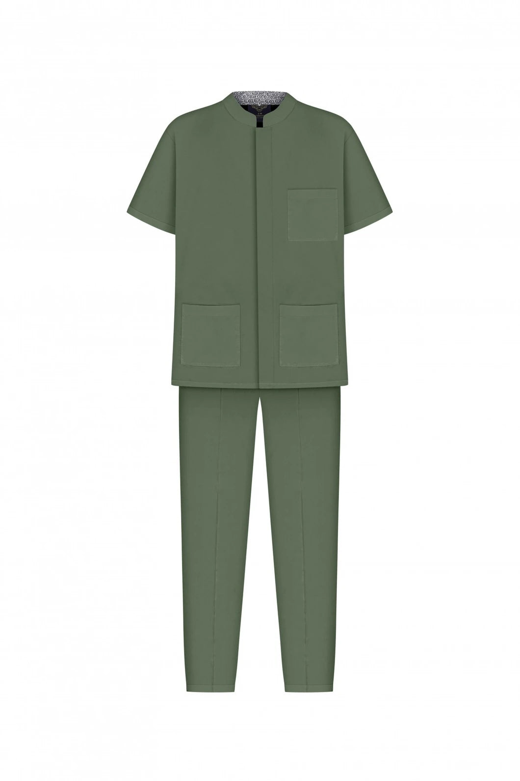 In White мъжки медицински екип - модел 20182