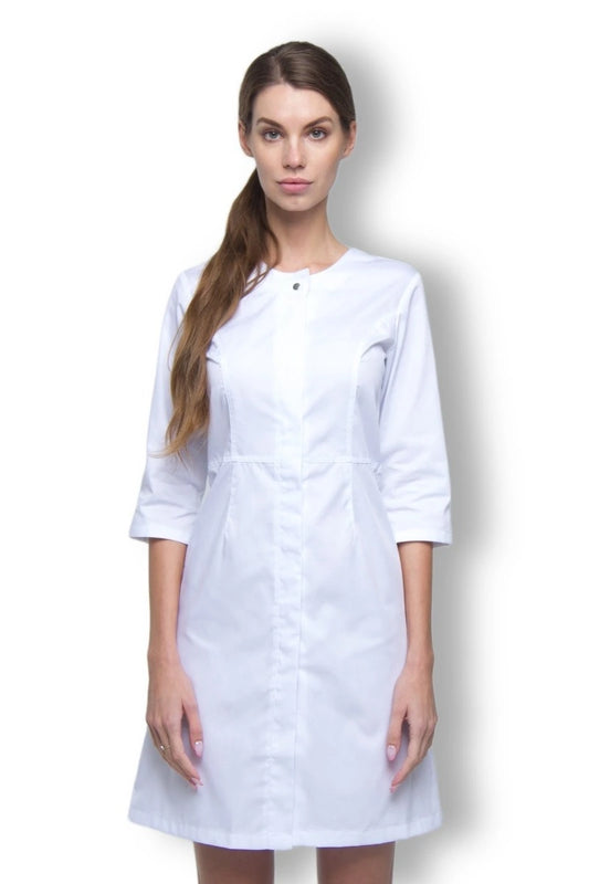 In White медицинска престилка - модел 128