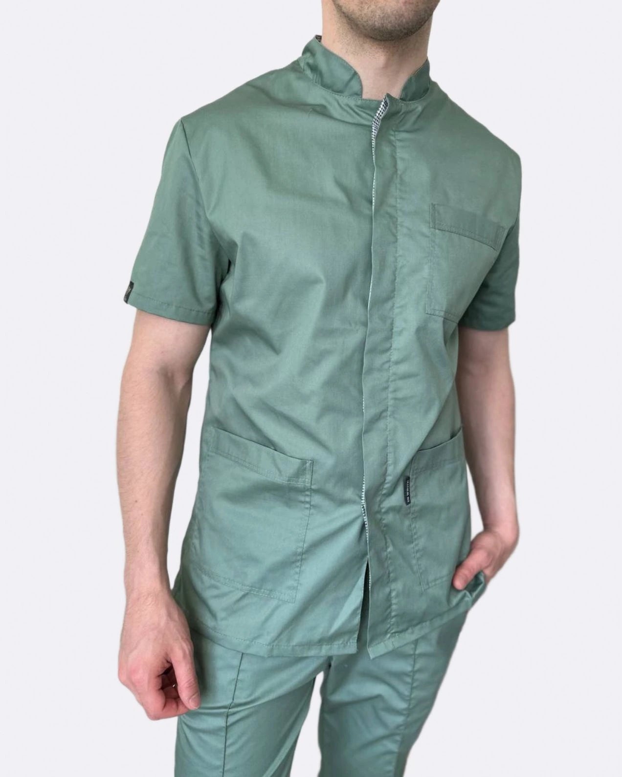 In White мъжки медицински екип - модел 20182